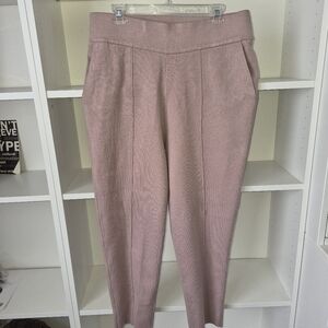 Express Blush Pink Pull-On Pants | Size L